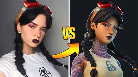 TOP 100 THICC FORTNITE SKINS in REAL LIFE!! (100% Similarity) - YouTube