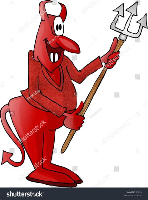 Clipart Illustration Red Devil Stock Illustration 36670 | Shutterstock