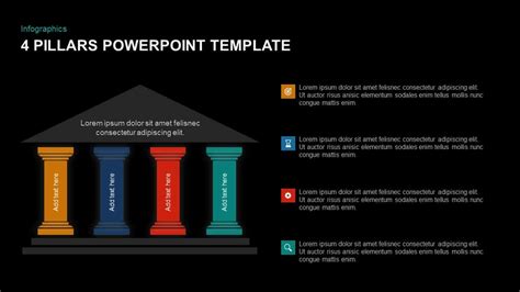 4 Pillars PowerPoint Template & Keynote | Slidebazaar