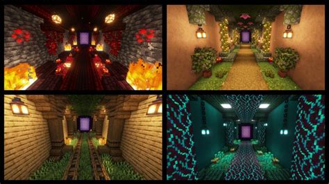 Minecraft: 5 Big Tunnel Designs - YouTube