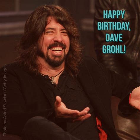 Dave Grohl's Birthday Celebration | HappyBday.to