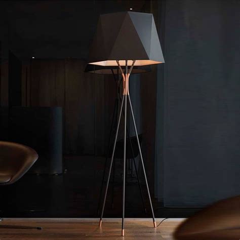 Luxury Modern Minimalist Floor Lamp Standing Lamps black for Living ...