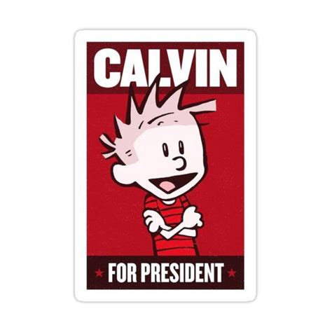 Calvin and Hobbes Sticker Sticker by Kxart Design's | Vinyl decal ...