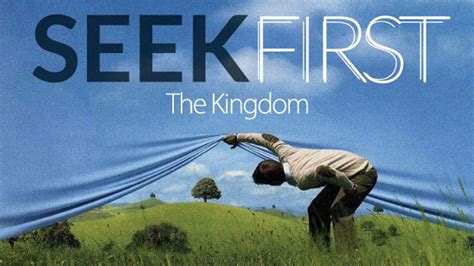 Welcome to Frank's blog: Seek First God’s Kingdom!