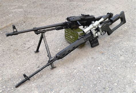 HD wallpaper svd dragunov sniper rifle rmb modernized kalashnikov machine gun cool