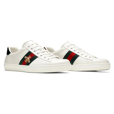 Gucci Ace Embroidered 'Bee' - Rainy Clouds OG