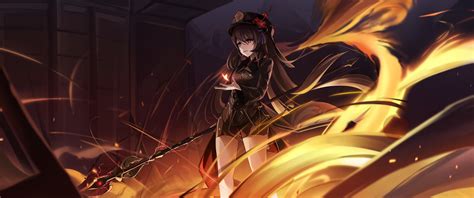 3440x1440 Resolution Genshin Impact 4k Hu Tao Fan Art 22 3440x1440 ...