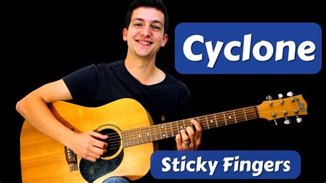 Cyclone (Sticky Fingers) EASY Guitar Tutorial // Guitar Lesson - YouTube