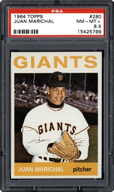 Auction Prices Realized Baseball Cards 1964 TOPPS Juan Marichal Summary