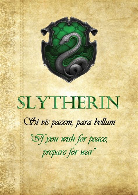 Harry Potter Slytherin Motto digital print | Harry potter tattoos ...