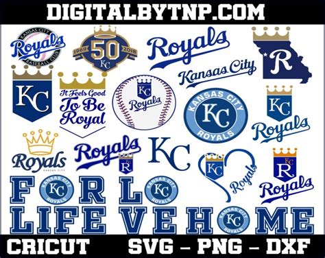 Kansas City Royals Svg, MLB svg bundle, Sports Logo Baseball Cricut, Cutting file, Vector ...