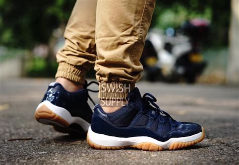 Air Jordan 11 Low Midnight Navy Gum Release Date - Sneaker Bar Detroit