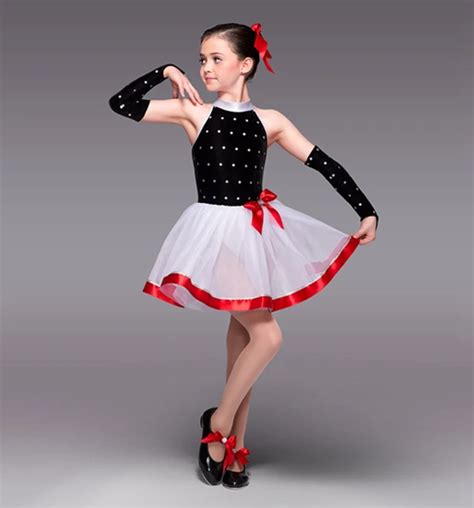 2018 Children's New Ballet Uniforms Velvet Dance Skirt Girls Stage Dancing Dress Kids Dancing ...