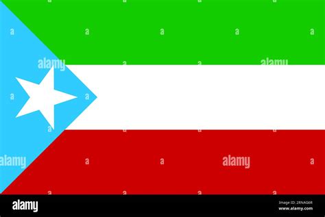 Flag of the Somali Region Stock Photo - Alamy