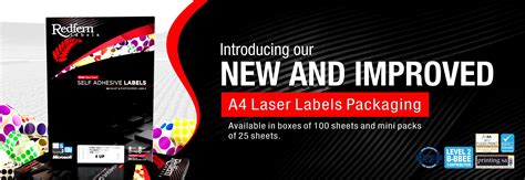 Redfern Labels Welcome Laser Labels Customised Labels within 3X8 Label ...