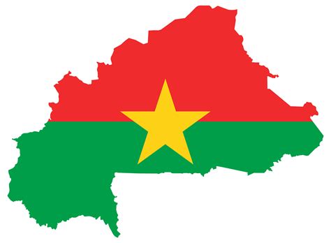 Download #FFFFFF Burkina Faso Flag Map SVG | FreePNGImg