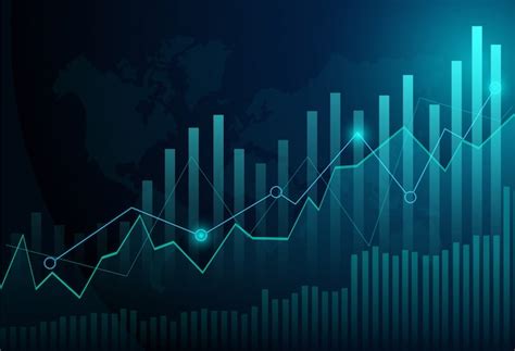 Premium Vector | Business candle stick graph chart of stock market ...