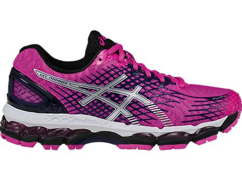 GEL-Nimbus 17 | WOMEN | Pink Glo/Silver/Navy | ASICS US