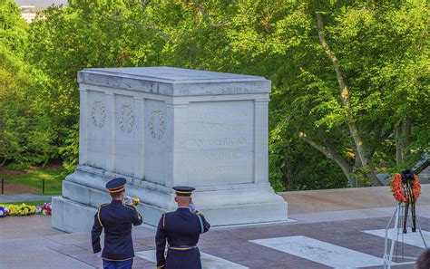 Tomb of the Unknown Soldier Arlington Photograph by Scott McGuire