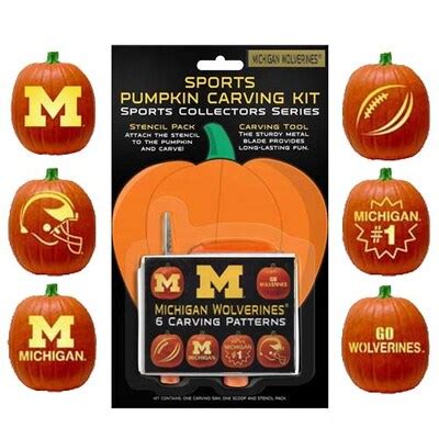 Michigan Wolverines Pumpkin Carving Kit - Fanatics.com