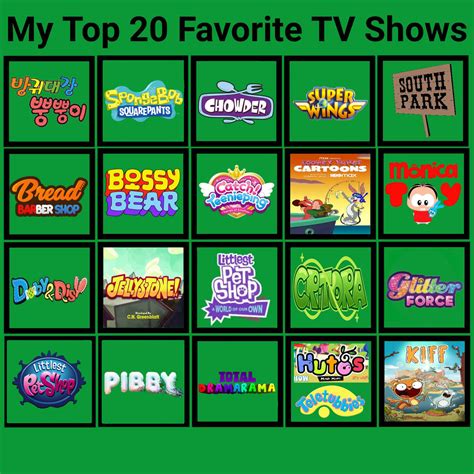 My Top 20 Favorite TV Shows by Fyims on DeviantArt