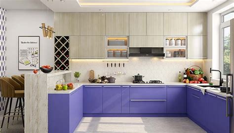 Colour Combination of Kitchen