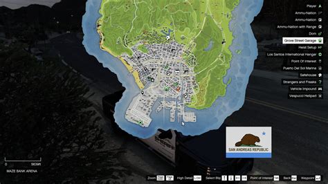 Los Santos Gta V Map