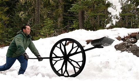 Best Snow Shovel with Wheels – Chainsaw Journal