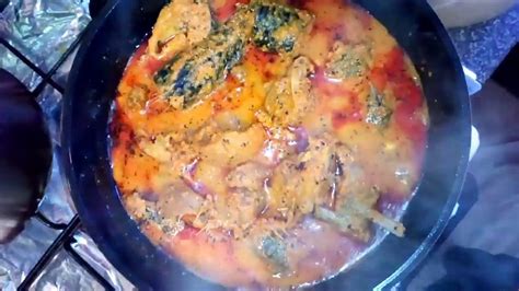 EGUSI SOUP (WITH DRIED SCENT LEAVES) - YouTube