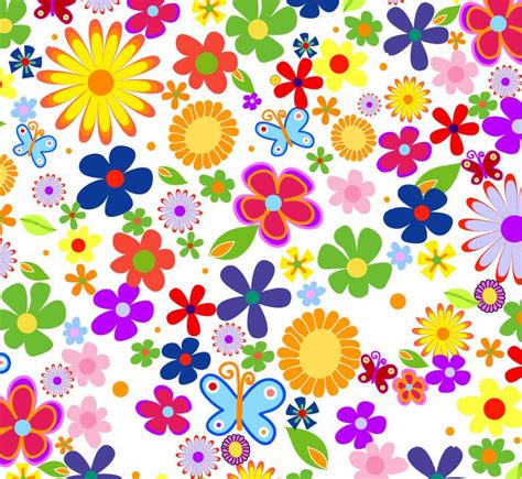 Spring Flowers Background Vector Graphic | Free Vector Graphics | All ...