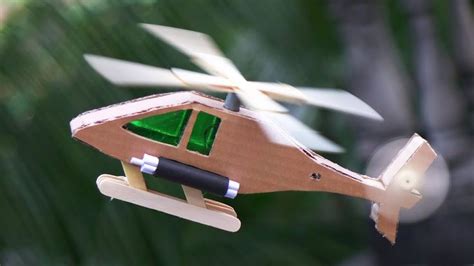 DIY Cardboard Helicopter Craft for Kids