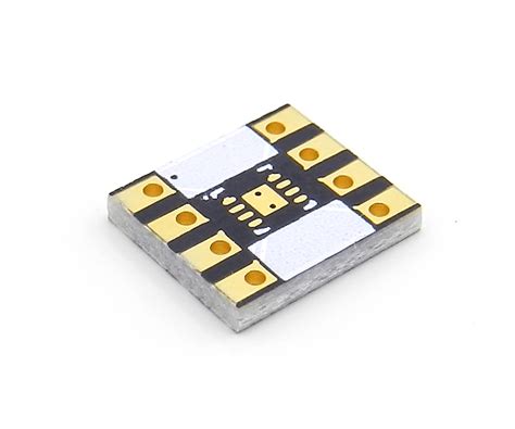 DFN-8 Breakout Board (3x3 mm, 0.65 mm) | IC Breakout, LLC