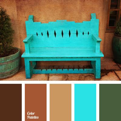 light blue and brown | Color Palette Ideas