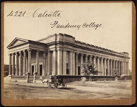 Presidency College Calcutta ( Kolkata ) Second View - Mid 19th Century ...