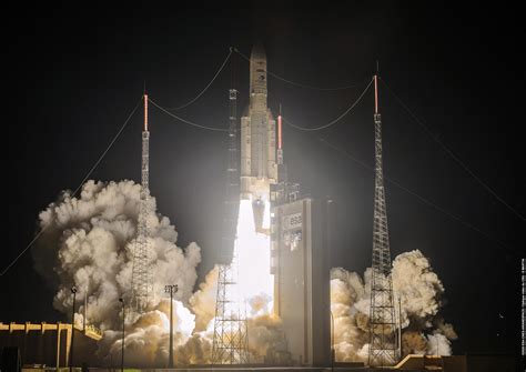 Ariane 5 Rocket Launches 3 Spacecraft Into Orbit From Europe’s ...