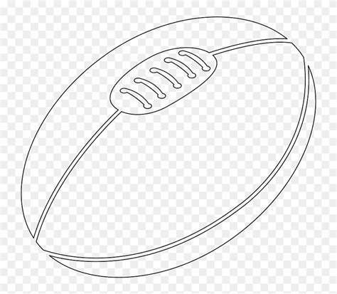 Rugby Ball Drawing Easy Clipart (#5518685) - PinClipart