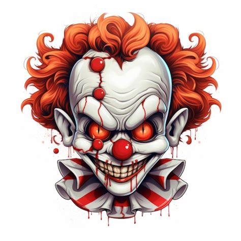 Premium AI Image | Malevolent Mirth A High Definition Detailed LogoStyle Caricature of an ...