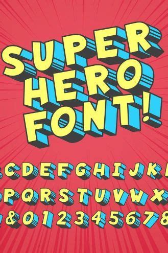 Superhero Alphabet, Superhero Comic, Lettering Alphabet Fonts, Cool Lettering, Letras Comic, Pop ...