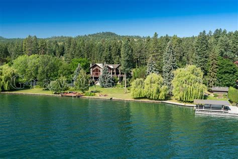 Aerial Images of Flathead Lake, Montana