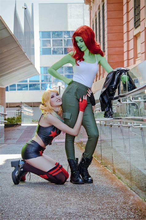 Poison Ivy x Harley Quinn IV - Harlivy by RachAsakawa on DeviantArt