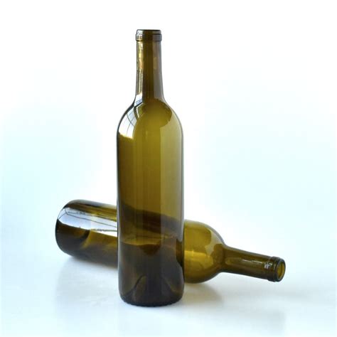 Wine Bottle 2-pack Empty Brown Wine Bottle Crafts Wine Bottle Decoration Wine Bottle Wedding ...