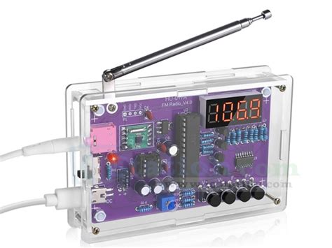 DIY Radio Kits FM 87-108MHz RDA5807 Radio Soldering Practice Kit