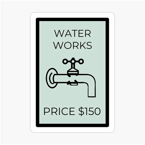 Water Works Monopoly Card | atelier-yuwa.ciao.jp