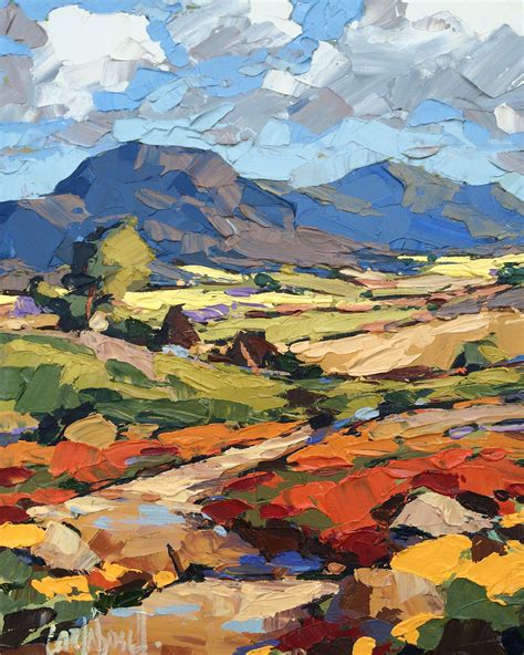 Modern Landscape Painting at PaintingValley.com | Explore collection of ...