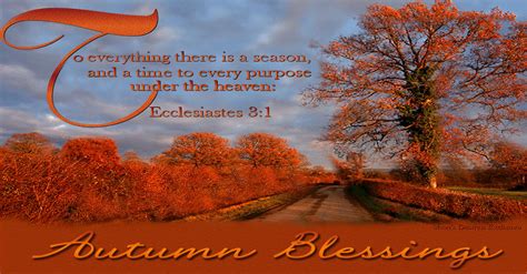 Autumn Blessings