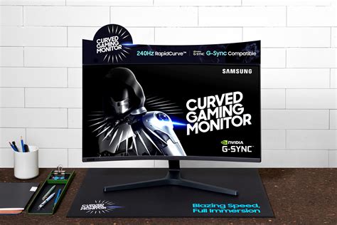 Samsung Introduces 240Hz G-Sync Compatible Curved Gaming Monitor CRG5 - Samsung Newsroom Global ...