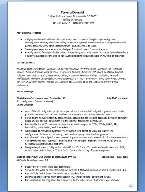 Circuit Designer Resume Format in Word Free Download