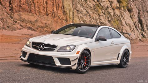 2012 M-Benz C63 AMG Black Series Aerodynamics Package Diamond White ...