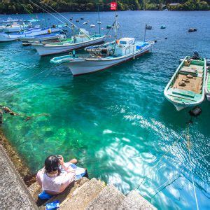 九鬼町の写真「九鬼ブルーの海」 | 三重の風景写真なら三重フォトギャラリー