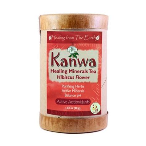 Kanwa Minerals Hibiscus Flower Tea - 24 bags